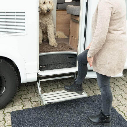 Het product wordt getoond in een voorbeeldige toepassing