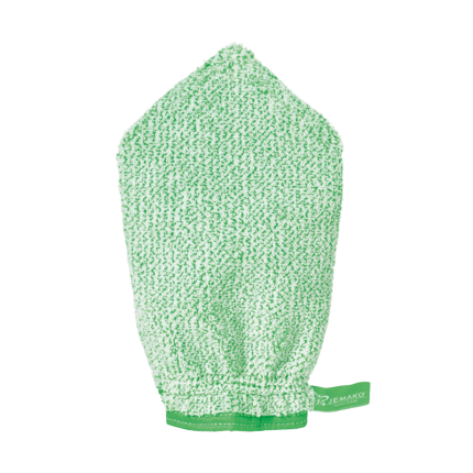 Gant de nettoyage, fibre verte