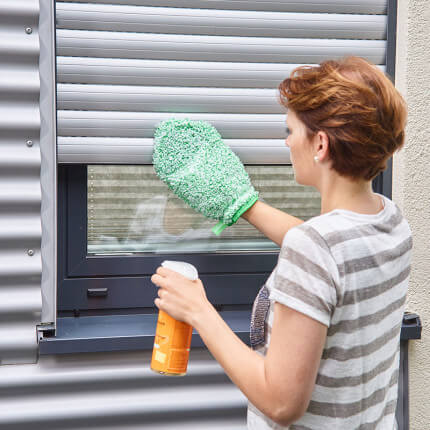 Het product wordt getoond in een voorbeeldige toepassing